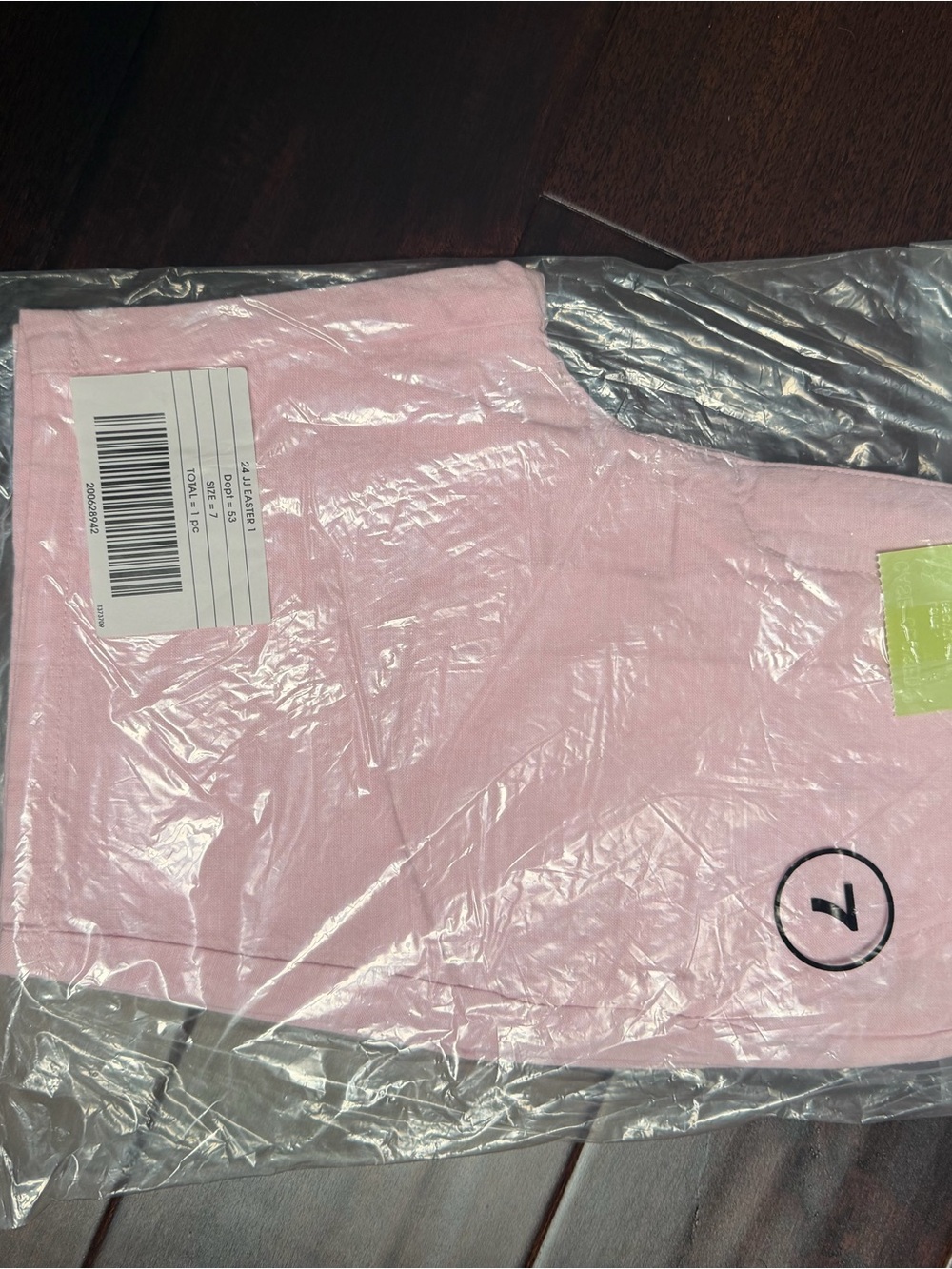 New w Tag Janie and Jack ligth Pink boys Shorts size 7